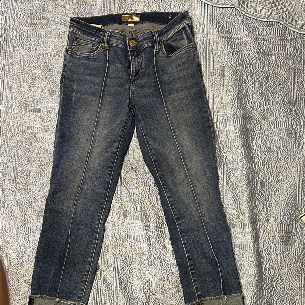 Kut from the Kloth Dark Wash Ankle Jeans